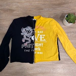 SOLD: Long Sleeve Crop Top